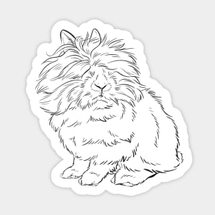 Angora Kaninchen Sticker